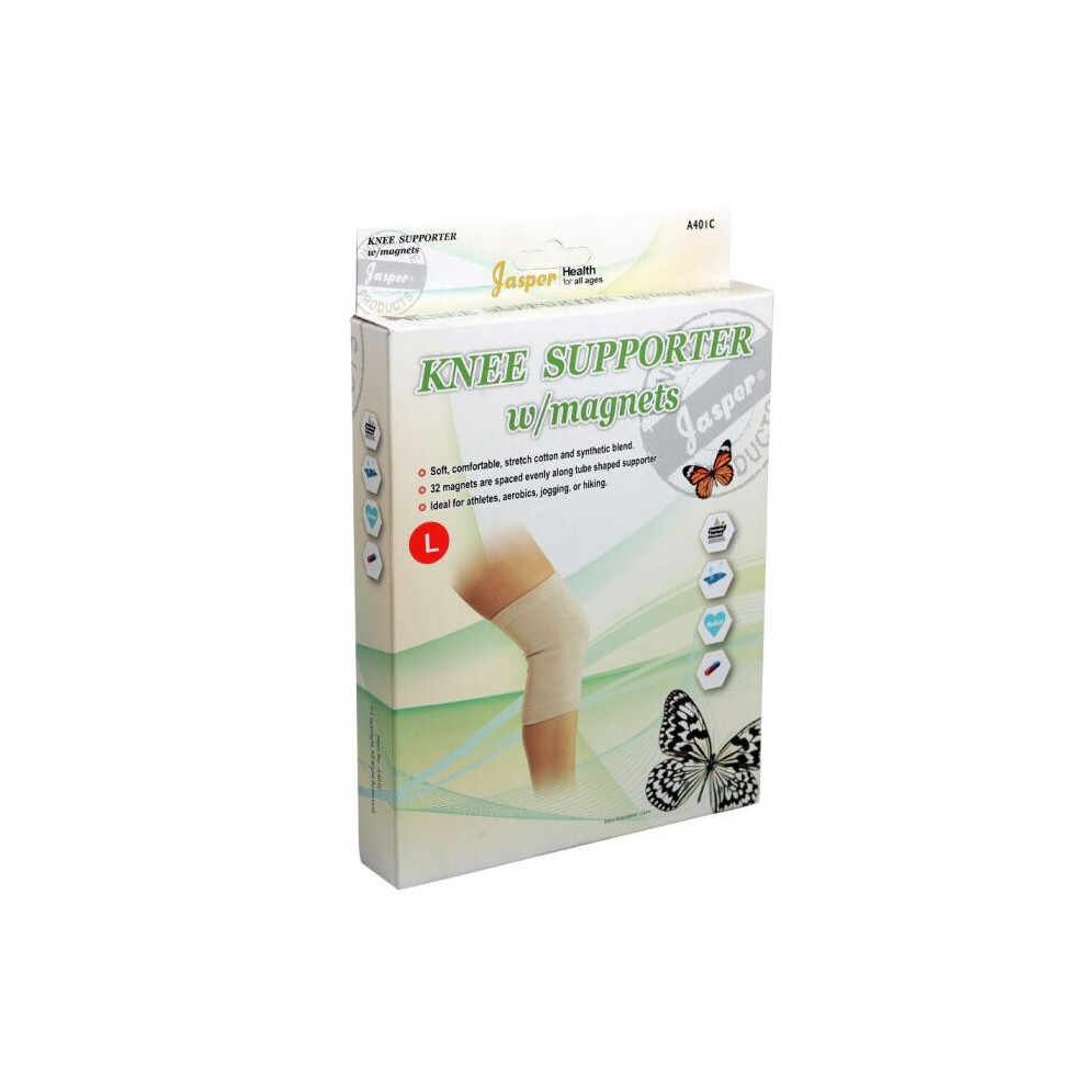 Jasper Knee Supporter With Magnets - Large Size, Magnetic Therapy