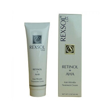 Rexsol Retinol+AHA Anti-Wrinkle Treatment Cream Vitamin A & Vitamin E 60ml