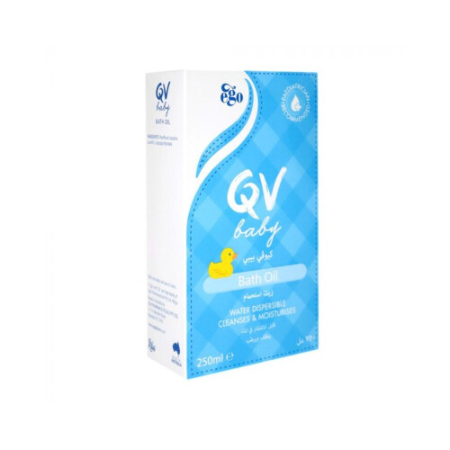 Ego QV Baby Bath Oil Nourishing Bath Oil for Gentle Baby Skin Care