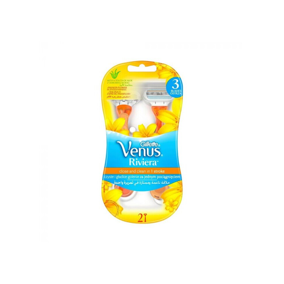 Gillette Venus Riviera Disposable Razors 2's