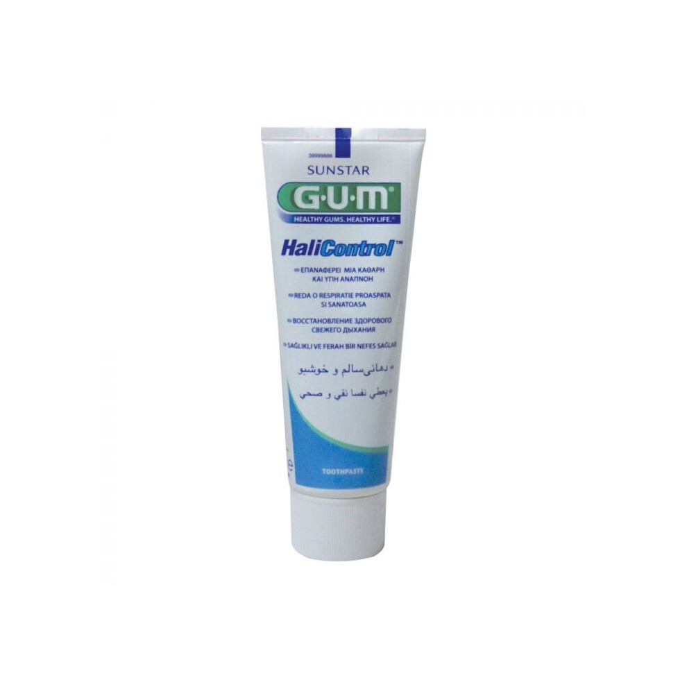 Butler Gum Halicontrol Gel Toothpaste Halicontrol toothpaste: Gel formula. 75 g