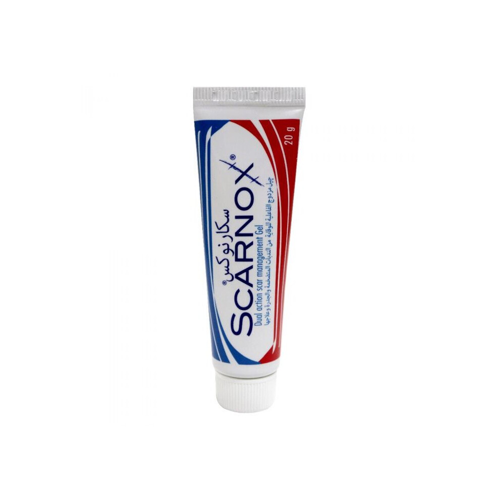 Scarnox Gel Scar Treatment 20G | Advanced Formula For Scar Reduction, Reduces Stretch Marks & Acne Scars, Heals & Improves Skin Appearance