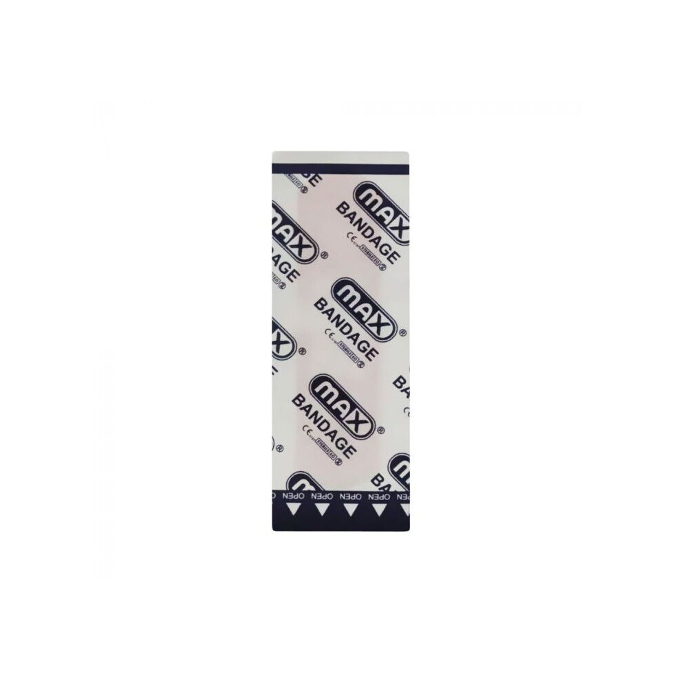Max Adhesive Max Wound Adhesive Plaster 72 Mm X 19 Mm 100'S