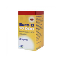 Euro D 10000 IU Capsules 30's Increasing absorption Of Calcium