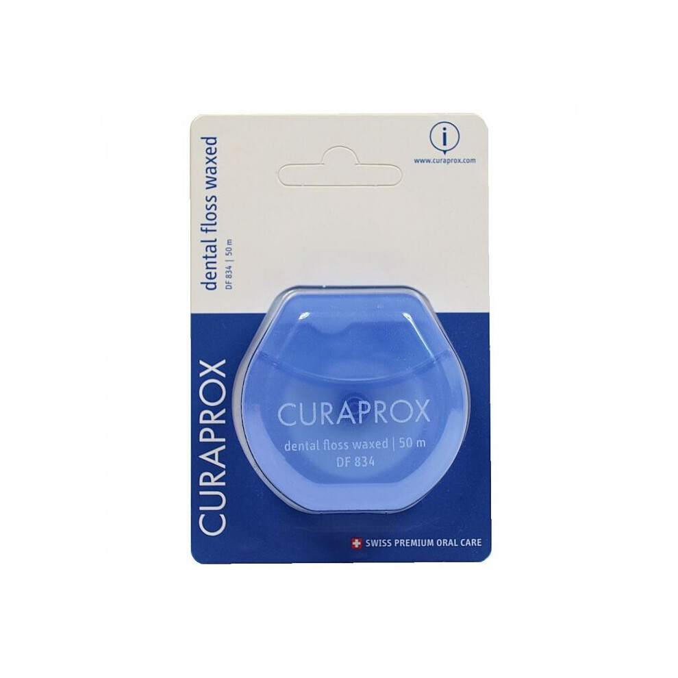 Curaprox Dental Floss Waxed DF834 50 m