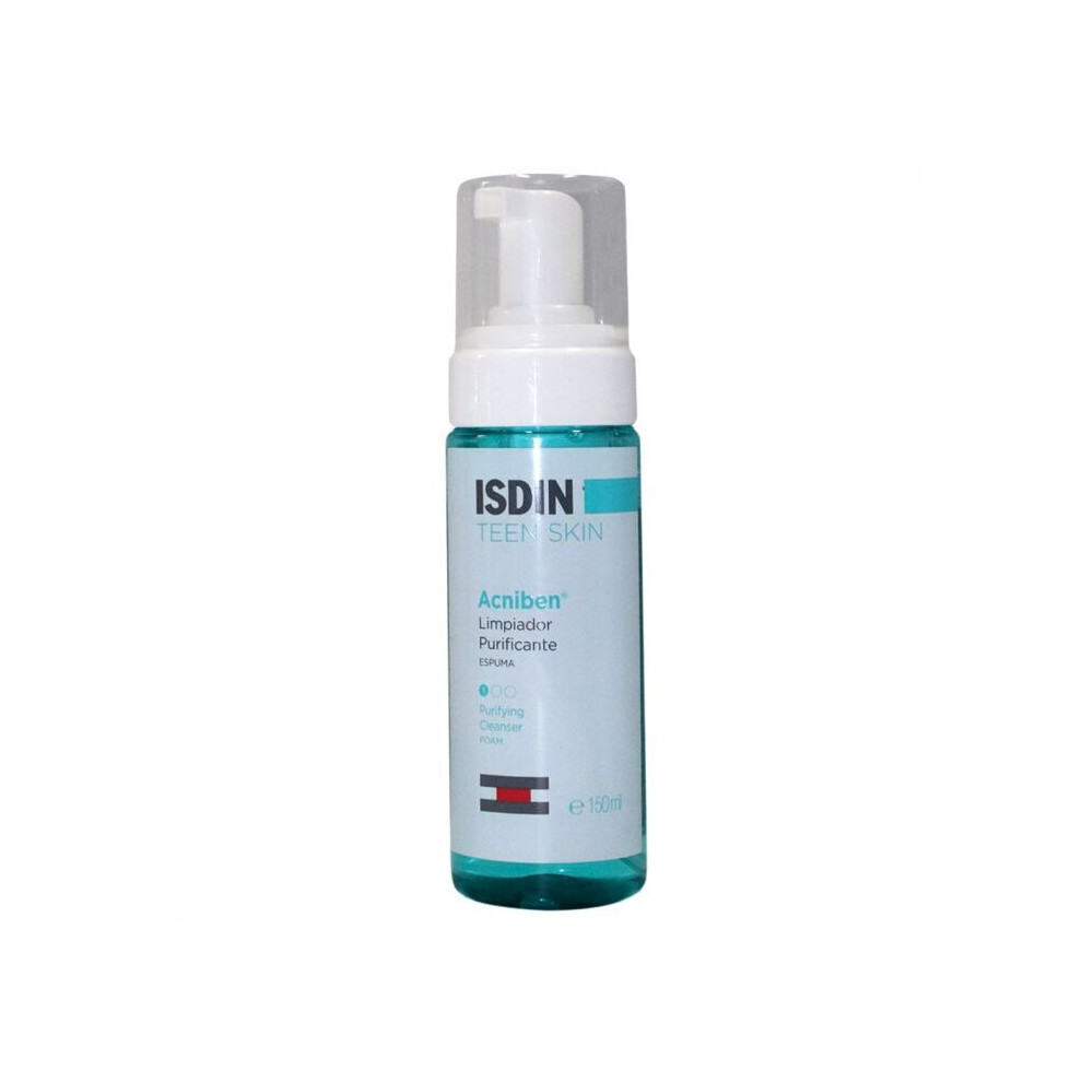 Isdin Teen Skin Acniben Purifying Cleanser Foam Maintain Healthy Sebum Equilibrium 150Ml