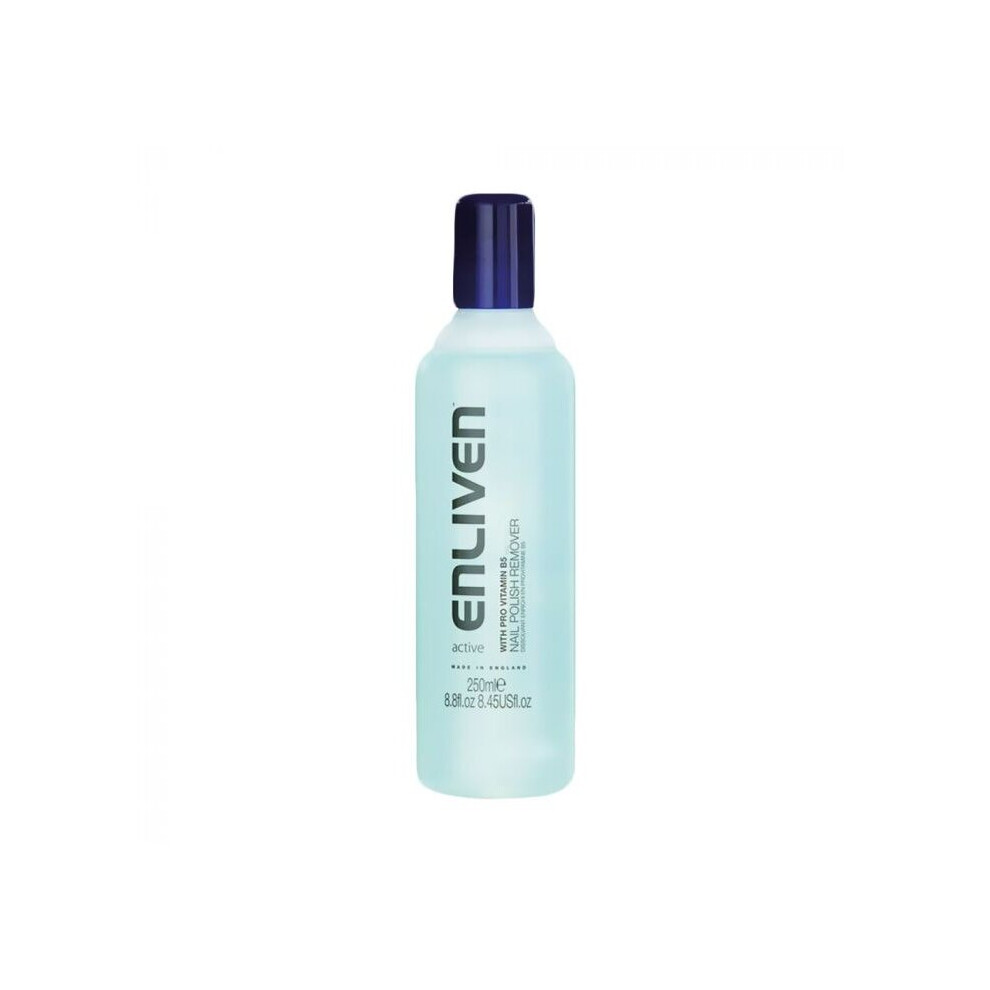 Enliven Nail Polish Remover, Acetone Free Nail Remover, Pro Vitamin B5 Nail Care, Moisturizing Hydrating Nail Remover - 250Ml