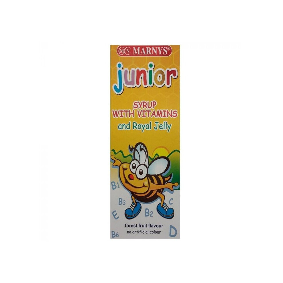 Marnys Junior Syrup - Children's Multivitamin Syrup For Immune Support, 125Ml
