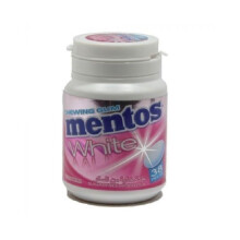 Mentos White Sweet Chewing Gum - White Sweet Gum for Refreshing Breath (38's)