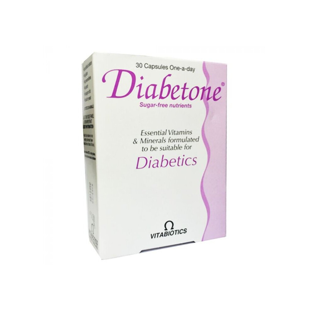 Vitabiotics Diabetone Capsules 30's