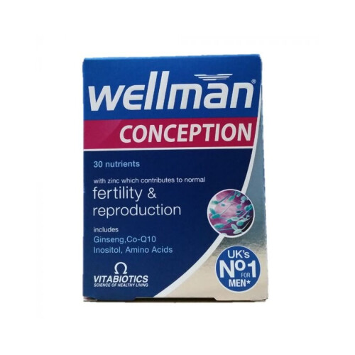 Vitabiotics Vitabiotics Wellman Conception Tablets 30's