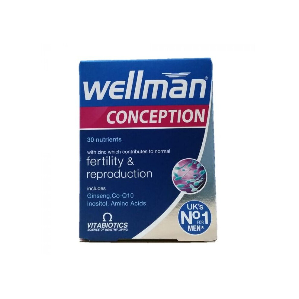 Vitabiotics Wellman Conception Tablets 30'S