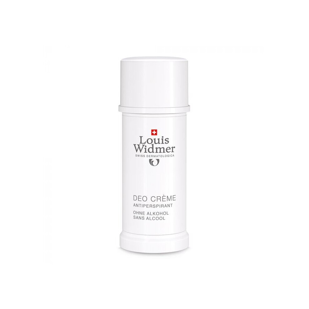 Louis Widmer Deo 40Ml | Long Lasting Antiperspirant Deodorant | Alcohol-Free For Sensitive Skin | 24H Odor Protection | Swiss Skincare Cream