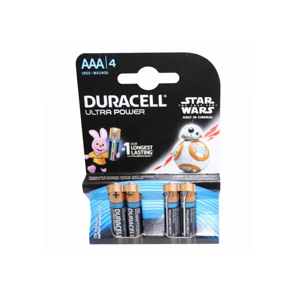 Duracell Ultra Power AAA 4's 32021