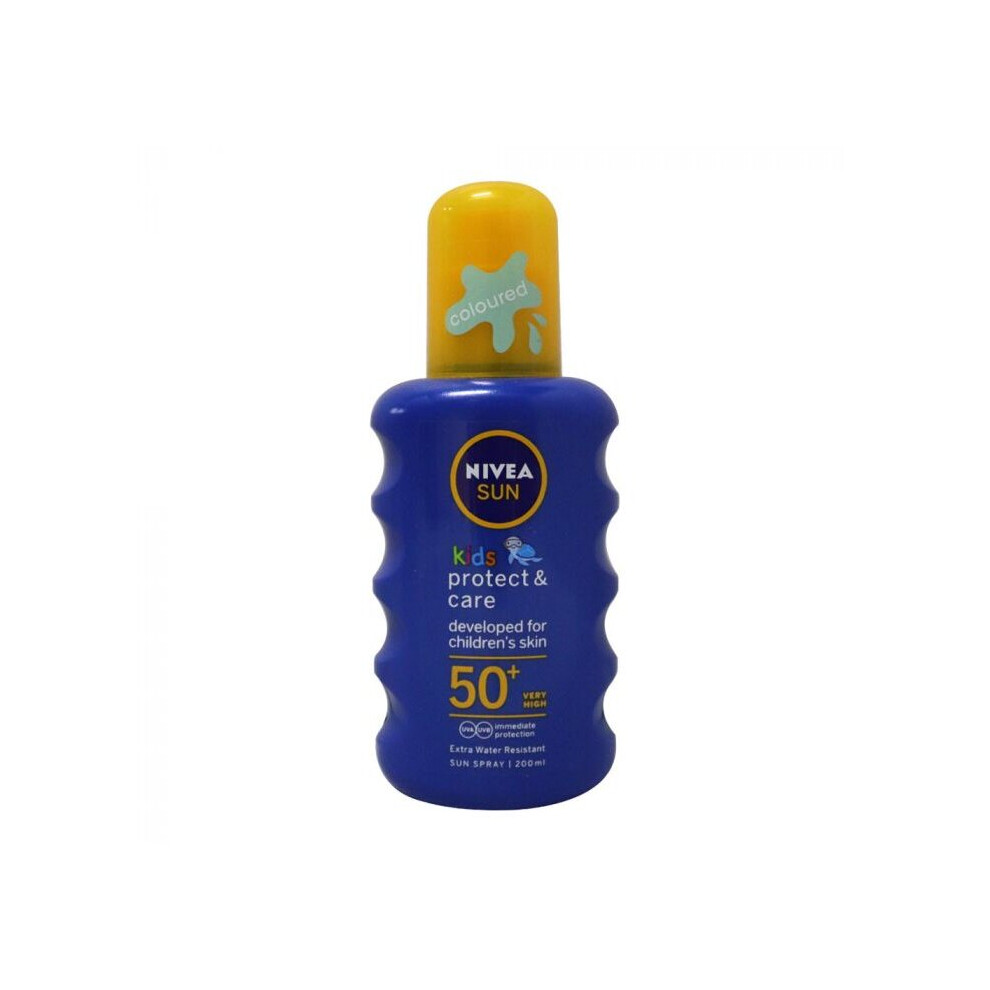 Nivea Sun Kids Protect & Care Spray SPF50+ Gentle Sun Protection, 200ml
