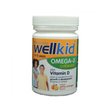 Vitabiotics Wellkid Omega-3 Chewable Capsules  Children's Omega-3 Supplement 60's