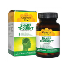 Country Life Triple Action Sharp Thought Capsules 30's