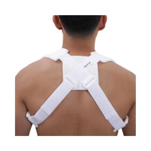 Olympa Clavicle Brace White - Clavicle Brace for Posture Support (White)