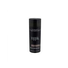 Toppik Hair Building Fibers Brown - Dark-Brown Keratin Protein Fibers for Instant Thinning Coverage AO100006188