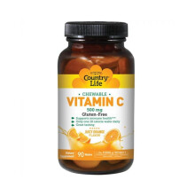 Country Life Vitamin C Wafers 90's Protect The Body Against Oxidative Stress 500mg