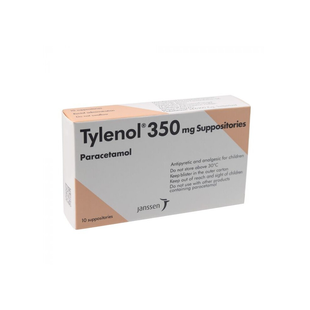 Tylenol 350 Mg Suppositories 10'S
