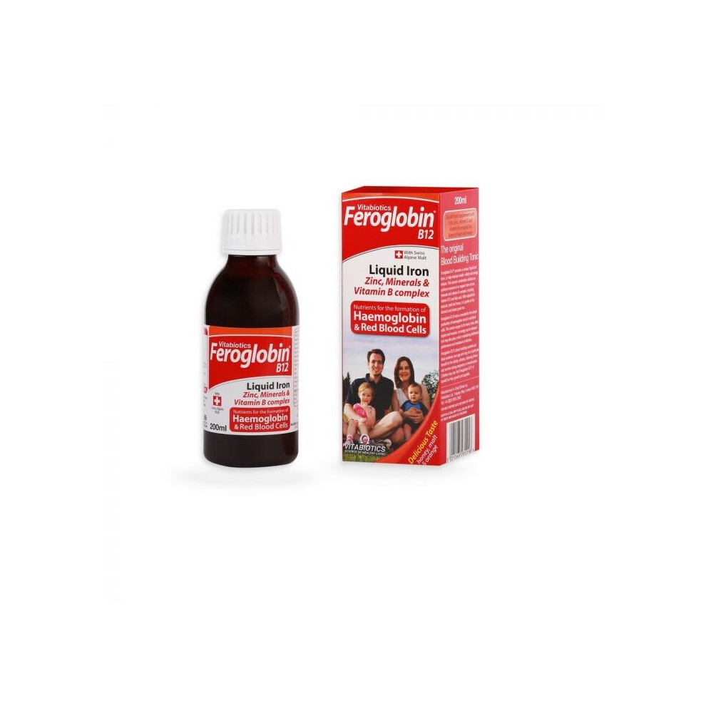 Vitabiotics Feroglobin B12 Syrup 200ml