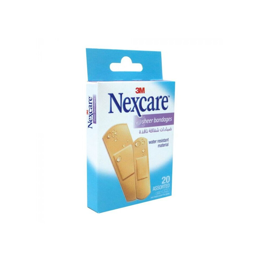 3M Nexcare Sheer Assorted Bandages