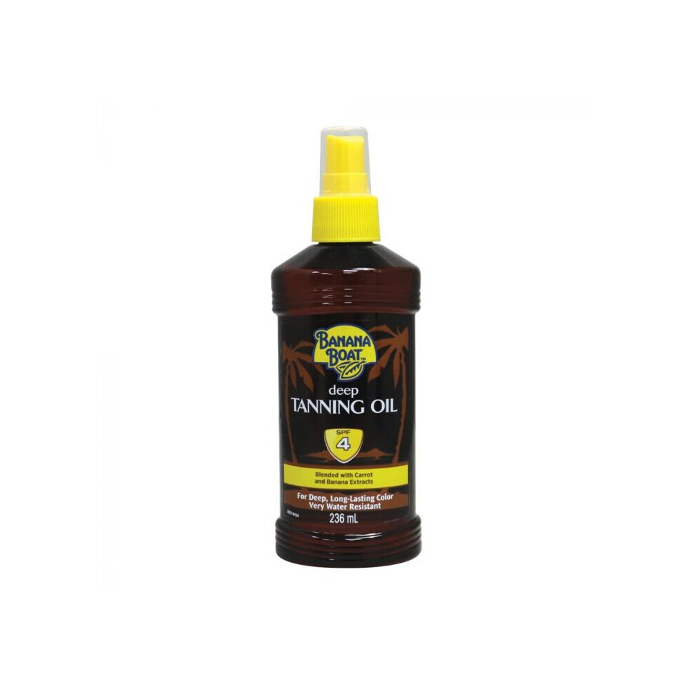 Banana Boat SPF4 Deep Tanning Oil 236ml