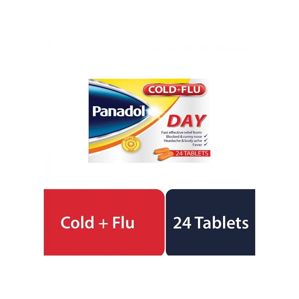 Panadol Cold And Flu Day Tablets 24'S
