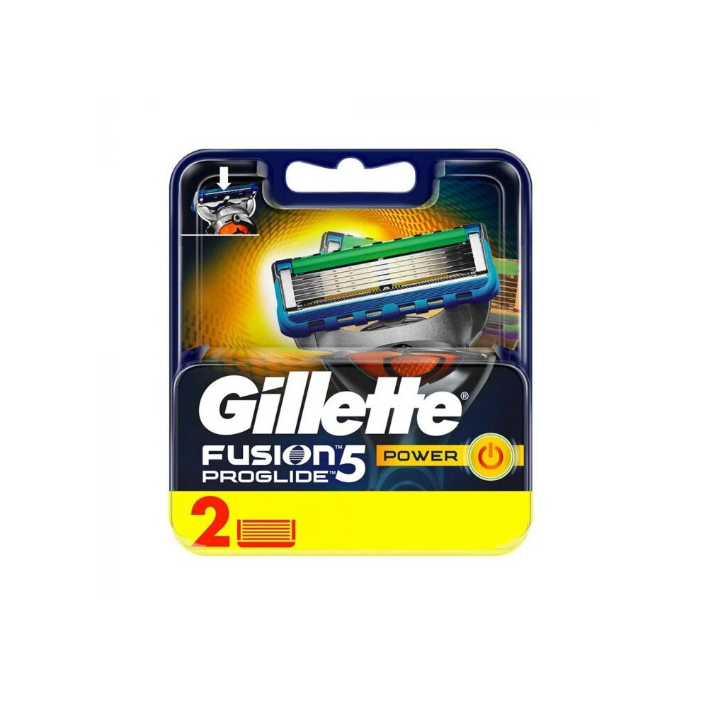 Gillette Fusion Proglide Power Razor Blade 2's