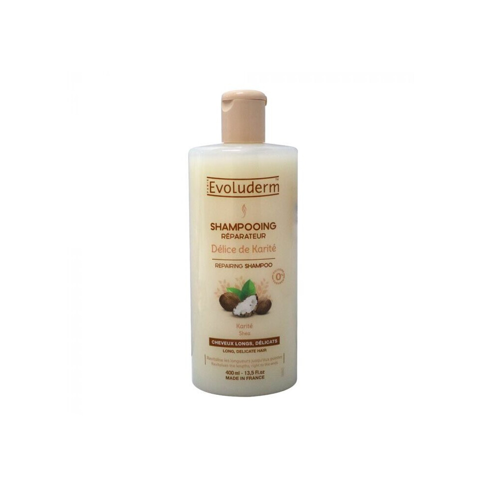 Evoluderm Delight Shea Butter Shampoo Nourishing Hair Care 400Ml (17308)