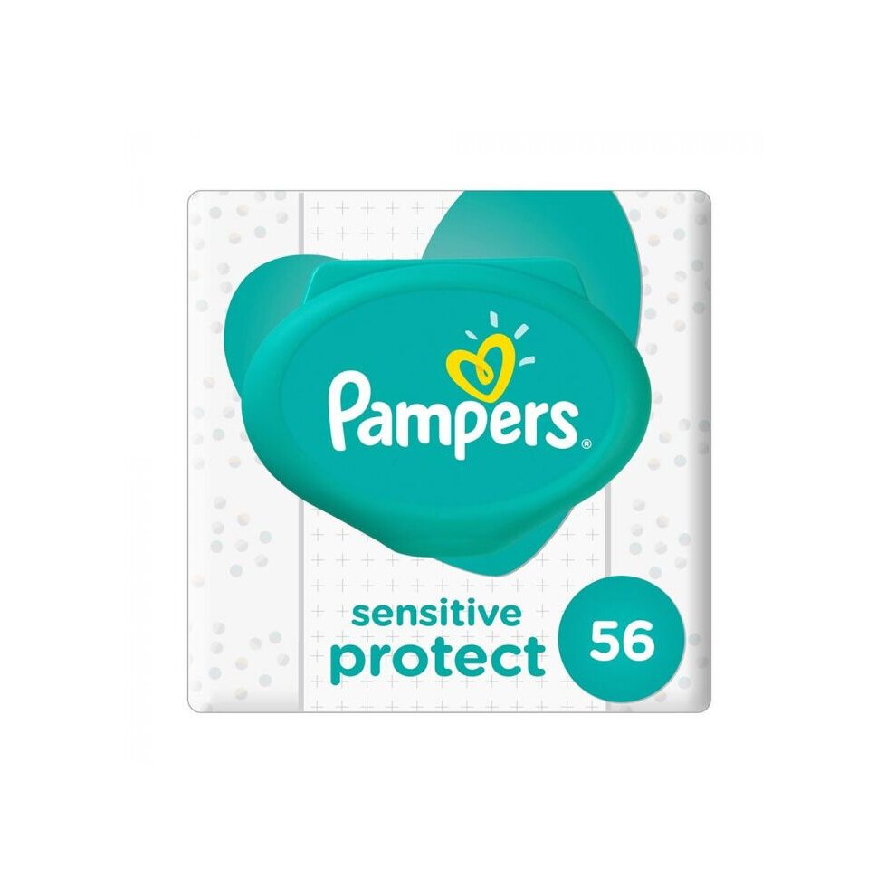 Pampers Sensitive Baby Wipes 56's