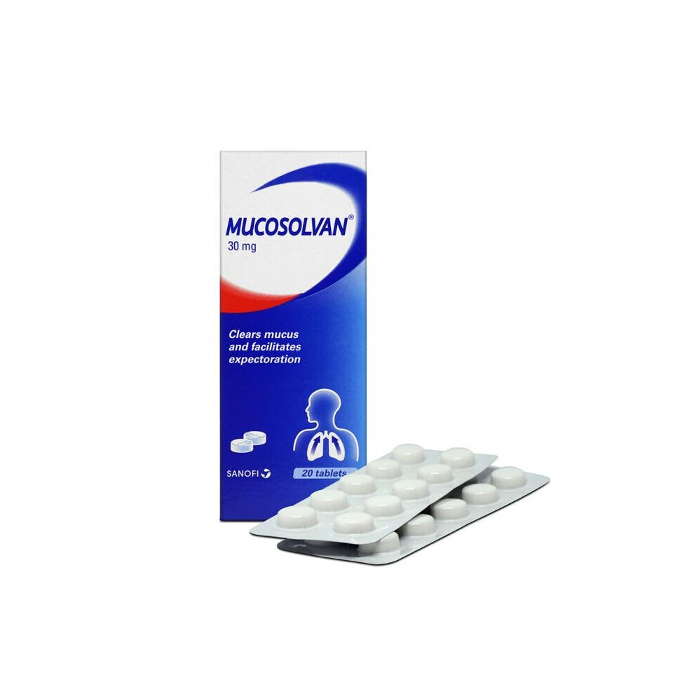 Mucosolvan 30 mg Tablets 20's