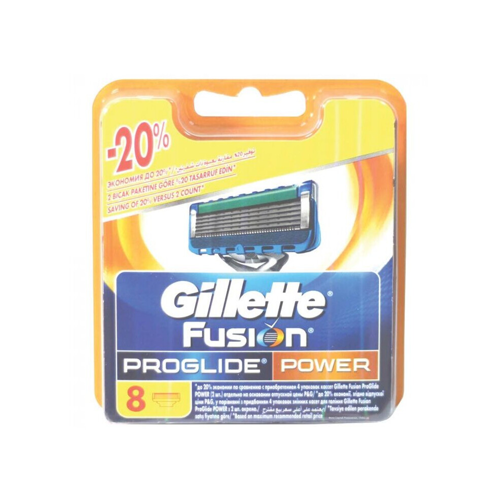 Gillette Fusion Proglide Power Razor Blades