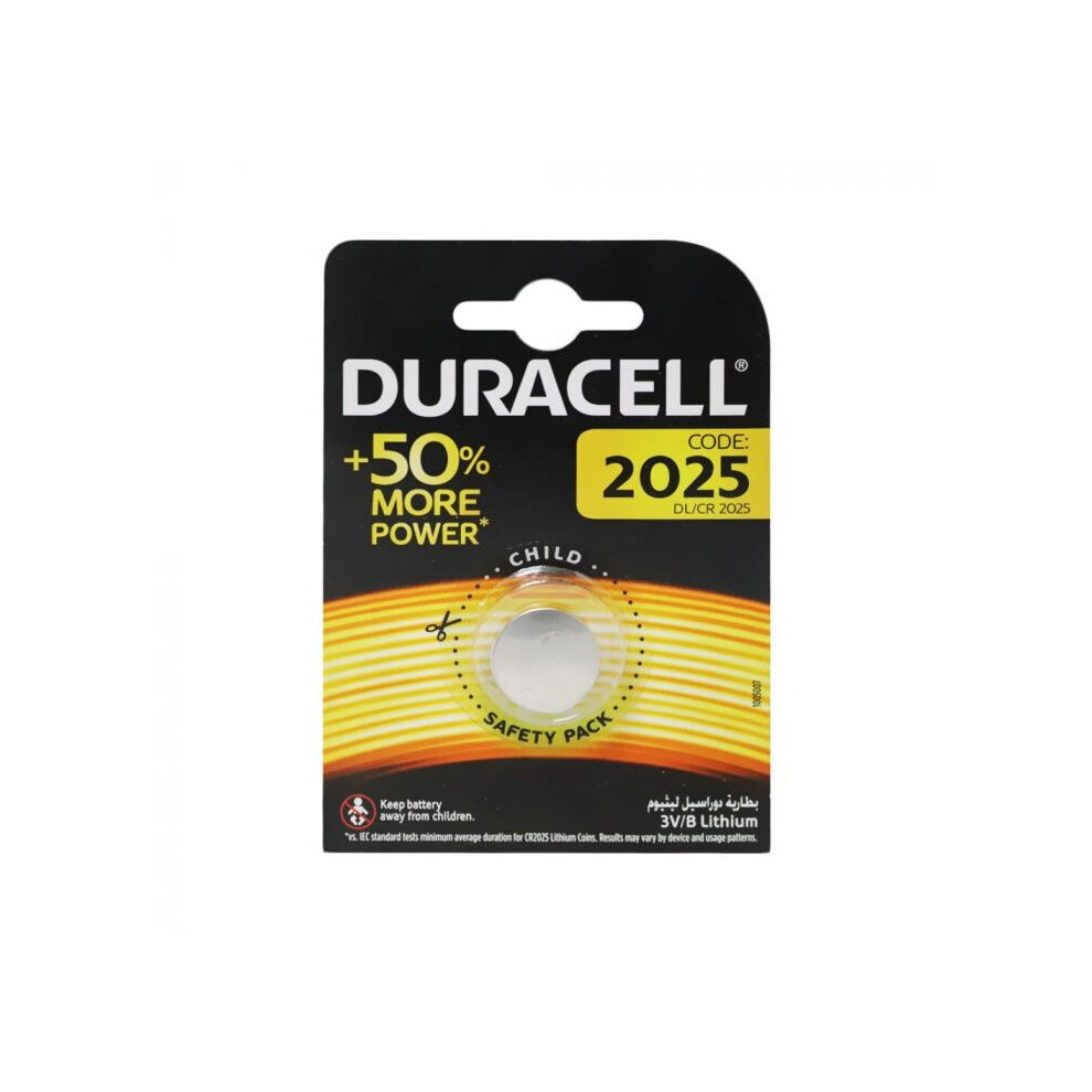 Duracell Dl2025 Lithium Battery 32004