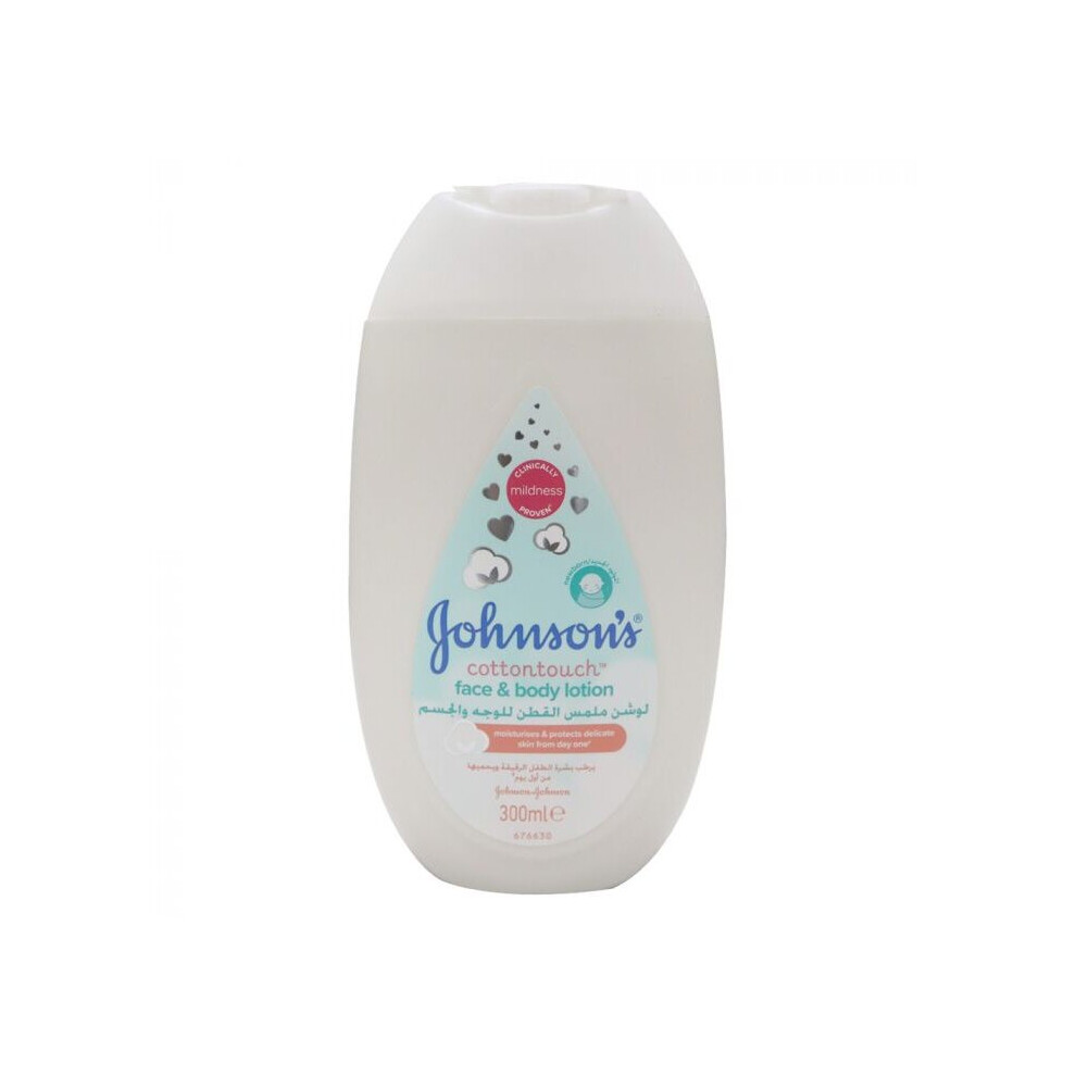 Johnson's Cottontouch Face & Body Lotion 300ml