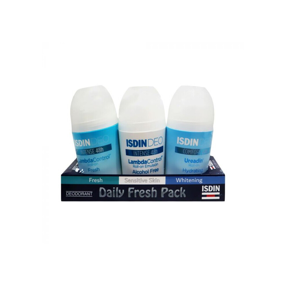 Isdin Deo Daily Fresh Pack Deodorant 3'S Promo