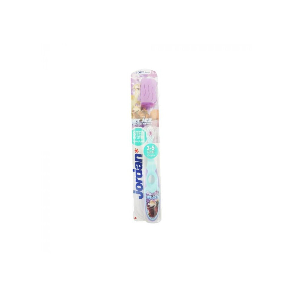 Nike Jordan Step By Step 3-5 Years Soft Toothbrush: Gentle Brushing For Young Teeth.