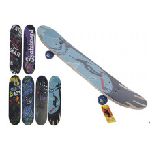 31inch Heavy Duty Double Kick Deck Skateboard Kids Adults Girls Boys