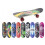 17cm Double Kick 9 Colorful Designs Skateboard Childrens Practice 1