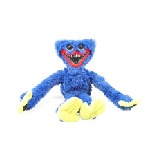 (Blue 2) New Huggy Wuggy Girl Plush Toy Poppy Playtime Game Stuffed Toys Doll Kids Xmas Gifts