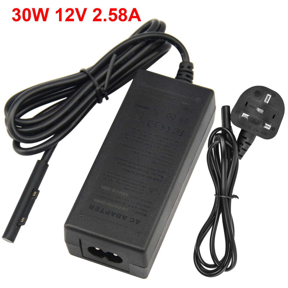 Futurebatt 12V 2.58A Laptop Adapter Charger For Microsoft Surface Pro 3 4 5 6 X Go Power Supply 6901489003633