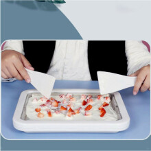 Ice Cream Maker Instant Ice Cream Rolled Pan Frozen Yogurt Freezer Roller