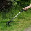 Electric Cordless Grass Trimmer Garden Weed Strimmer Cutter Tool 8