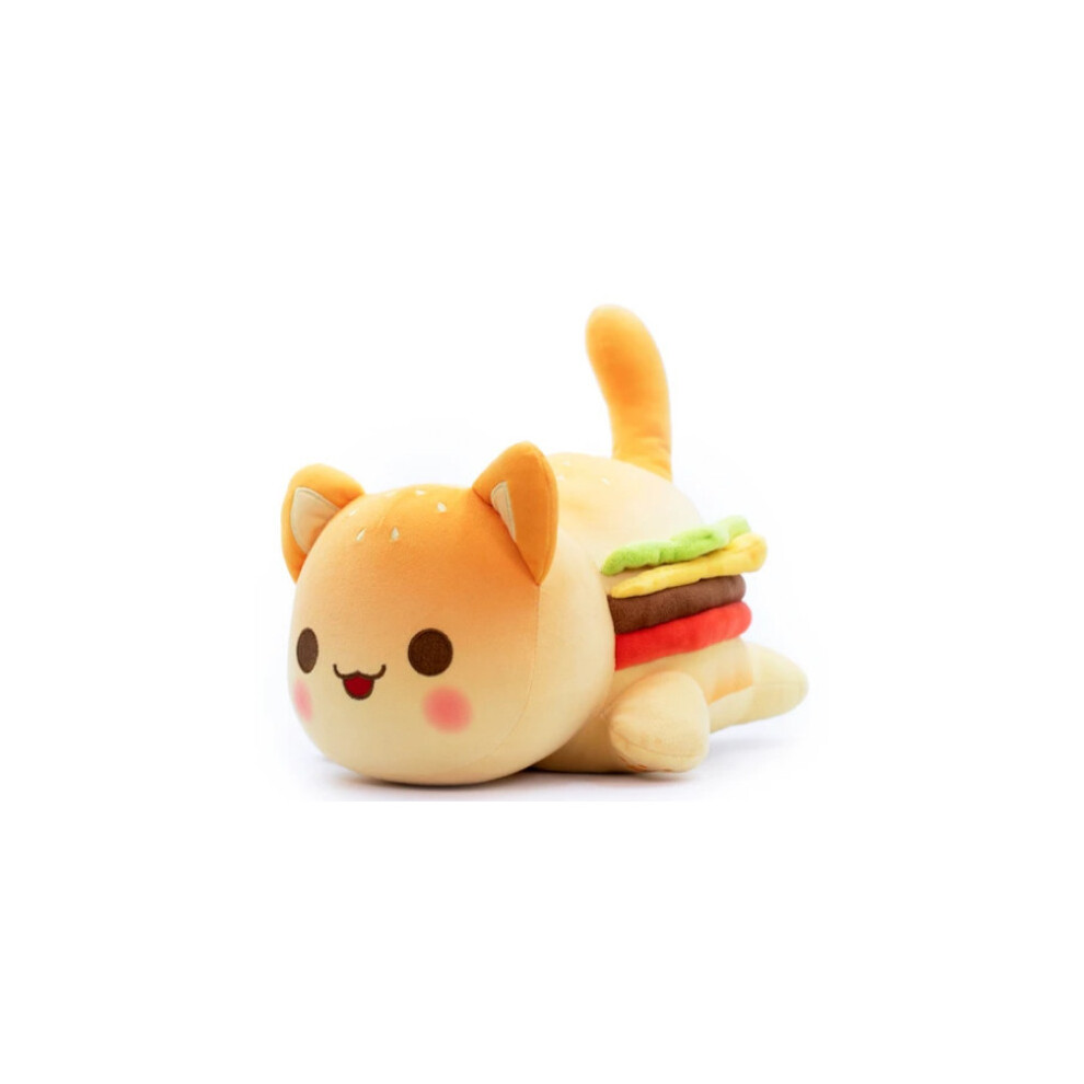 (Burger cat) Aphmau Meow Meows Plush Doll Cat Soft Pillow Kids Toy