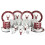 30pc Highland Stag Dinner Set 3