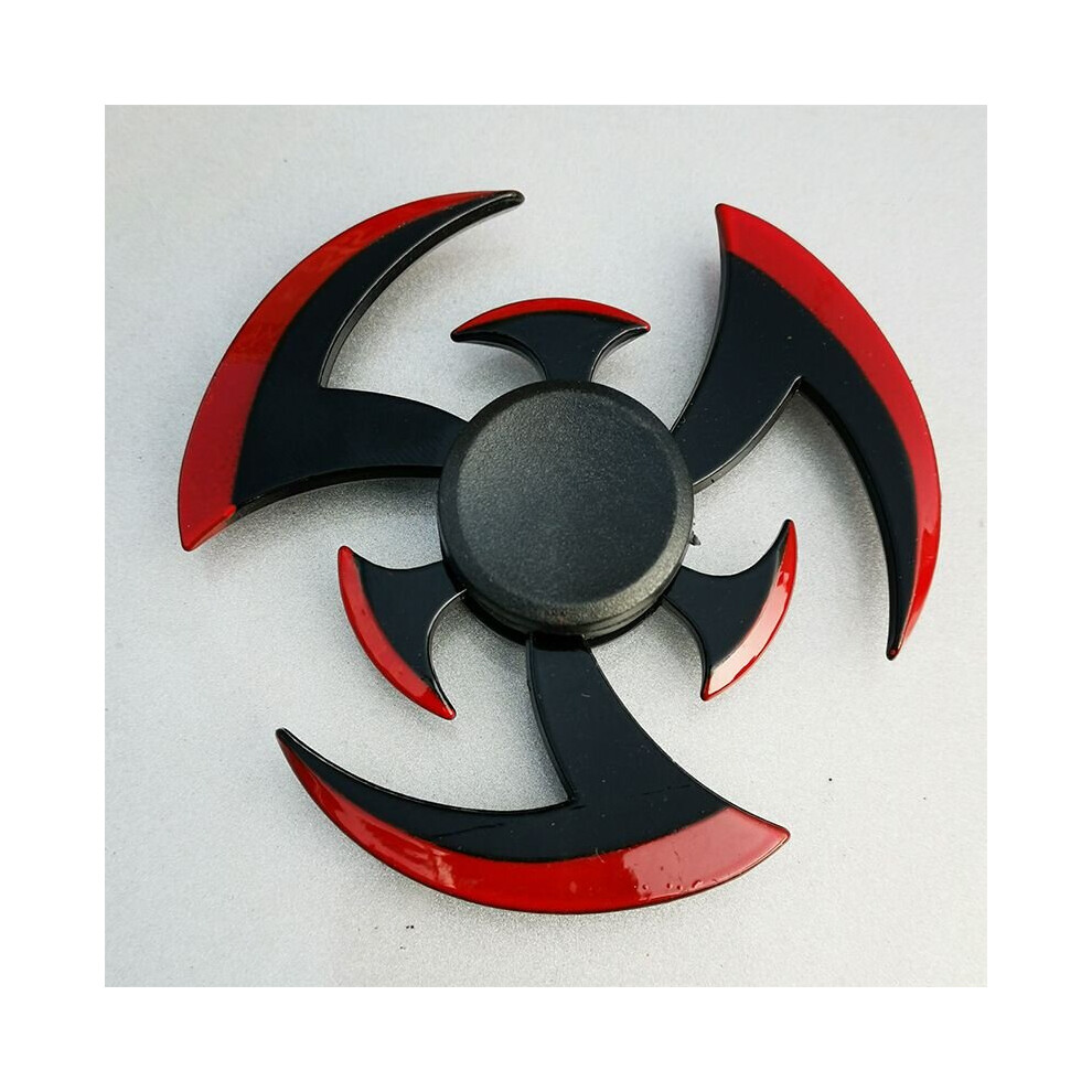 (Naruto) Naruto Shuriken Fingertip Spinner Antistress Toys Fidget Children Kids Adult