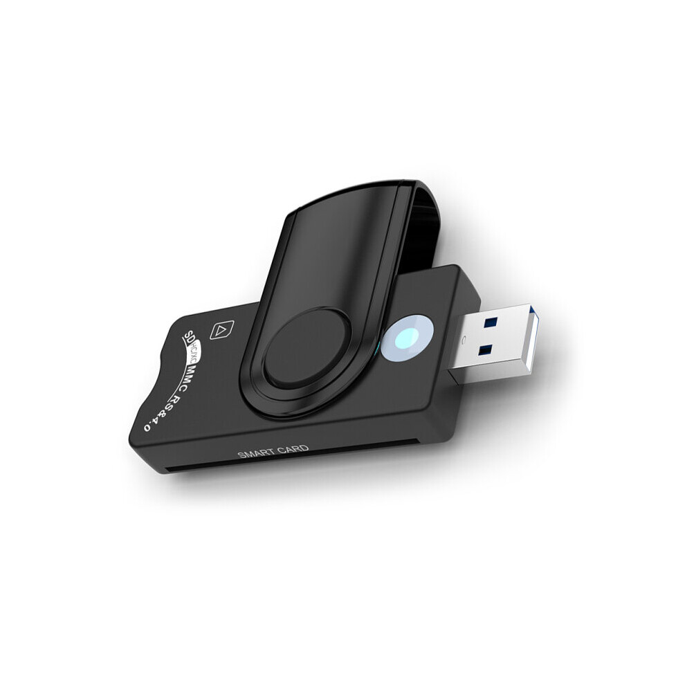 Usb2.0 Smart Reader Card Sd Tf Sim Card Multi-Function Card Reader 941345003557