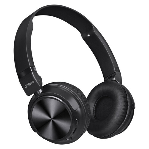 Groov-e Pulse Wireless Bluetooth Stereo On-Ear Headphones - Black