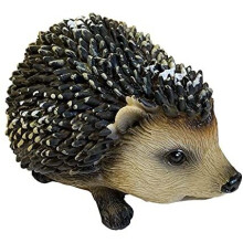 Hoglet Baby Hedgehog Resin Garden Ornament